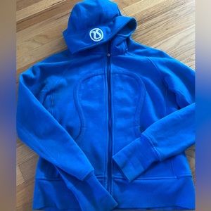 Lululemon Blue Scuba Hoodie Size 12